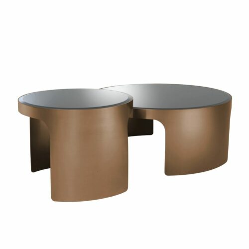 COFFEE TABLE PIEMONTE SET OF 2 <br/> by Eichholtz - Image 4