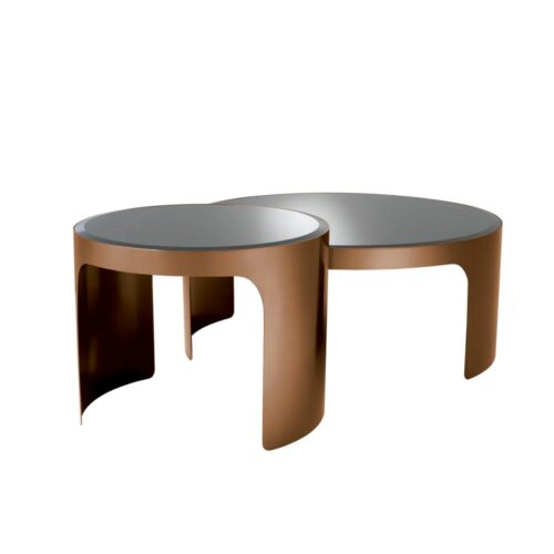 COFFEE TABLE PIEMONTE SET OF 2 <br/> by Eichholtz - Image 8