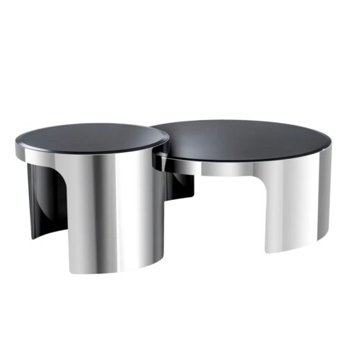 COFFEE TABLE PIEMONTE SET OF 2 <br/> by Eichholtz - Image 5