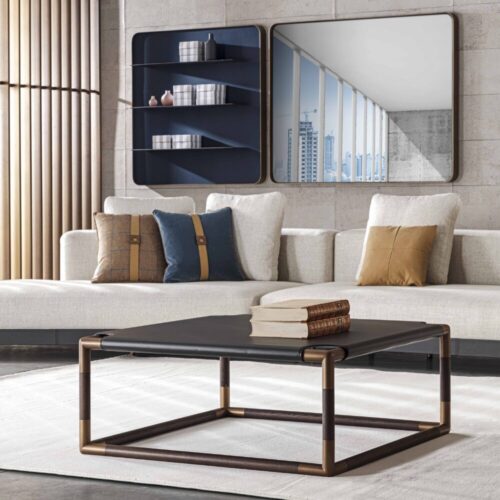 ANZIO COFFEE TABLE </br/> By Meroni & Colzani - Image 3
