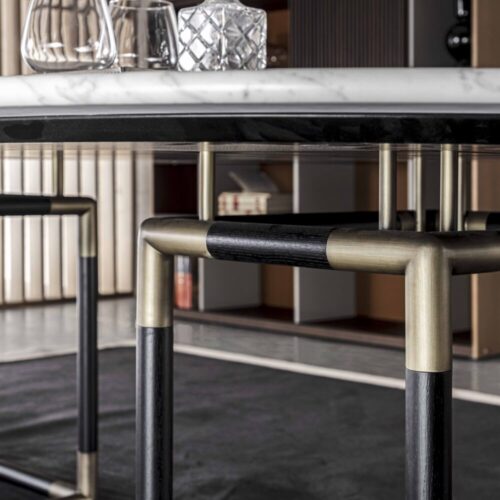 ANZIO DINING TABLE </br/> By Meroni & Colzani - Image 4