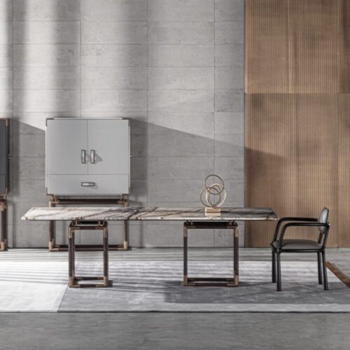 ANZIO DINING TABLE </br/> By Meroni & Colzani - Image 5