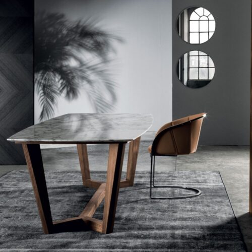 AURELIA DINING ARMCHAIR</br/> By Meroni & Colzani - Image 4