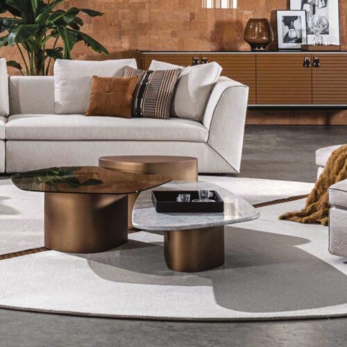 CAPRI COFFEE TABLE <br/> By Meroni & Colzani - Image 4