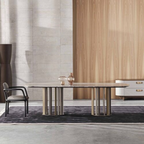 LERICI DINING TABLE </br/> By Meroni & Colzani - Image 5