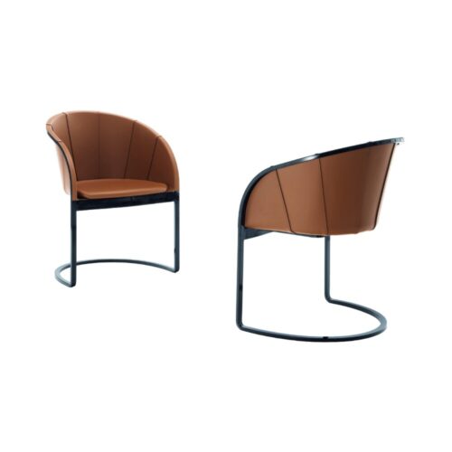AURELIA DINING ARMCHAIR</br/> By Meroni & Colzani - Image 5