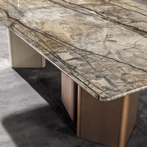 PORTOFINO DINING TABLE <br/> By Meroni & Colzani - Image 2