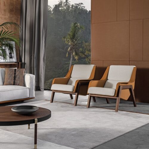 VIA CONDOTTI ARMCHAIR </br/> By Meroni & Colzani - Image 2