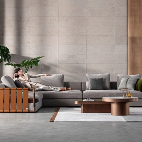 ANZIO MODULAR SOFA <br/> By Meroni & Colzani - Image 4