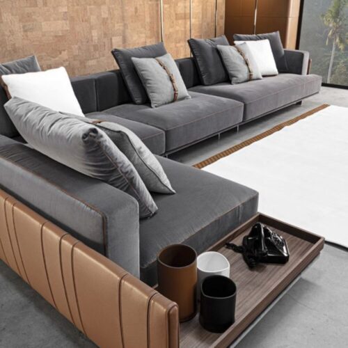 GRANTORINO MODULAR SOFA <br/> By Meroni & Colzani - Image 2