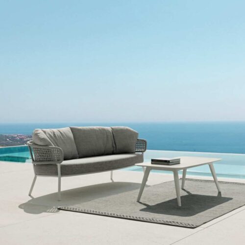 MOON ALU LIVING TWO SEATER SOFA <br/> By Talenti - Image 2