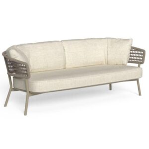 MOON ALU LIVING TWO SEATER SOFA <br/> By Talenti