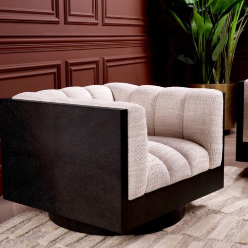 SWIVEL CHAIR DAVIDE <br/> by Eichholtz - Image 2