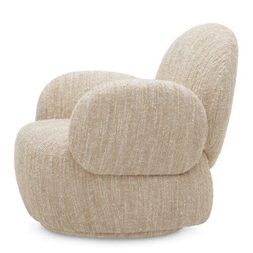 SWIVEL CHAIR MADRONE <br/> by Eichholtz - Image 5