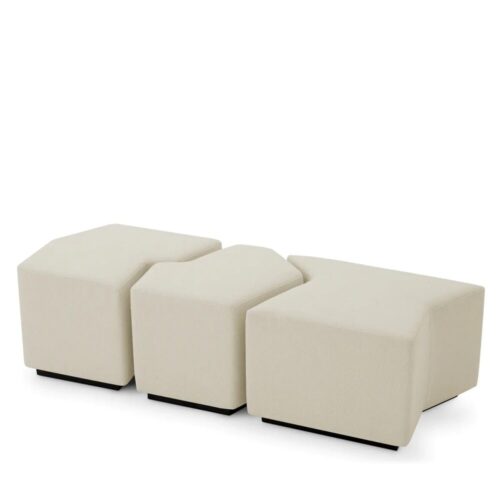 STOOL FILBERT SET OF 3 <br/> by Eichholtz - Image 3