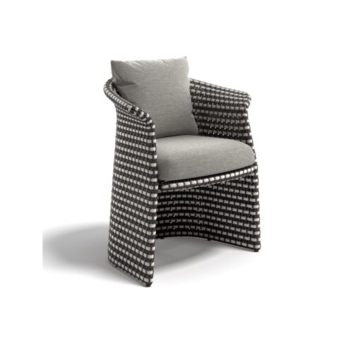 FLLAIR ARMCHAIR WITH SEAT & BACK CUSHION <br/> By DEDON