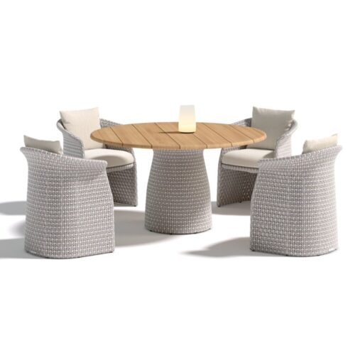 FLLAIR ARMCHAIR WITH SEAT CUSHION <br/> By DEDON - Image 5