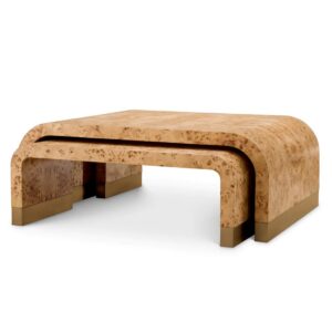 COFFEE TABLE QUINTON SET OF 3 <br/> by Eichholtz