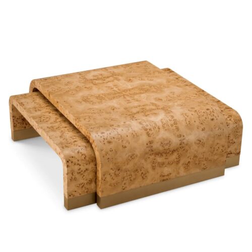 COFFEE TABLE QUINTON SET OF 3 <br/> by Eichholtz - Image 4