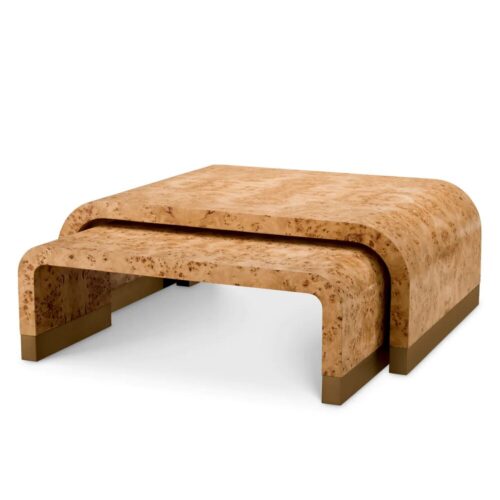 COFFEE TABLE QUINTON SET OF 3 <br/> by Eichholtz - Image 6