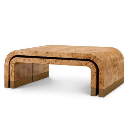 COFFEE TABLE QUINTON SET OF 3 <br/> by Eichholtz - Image 7