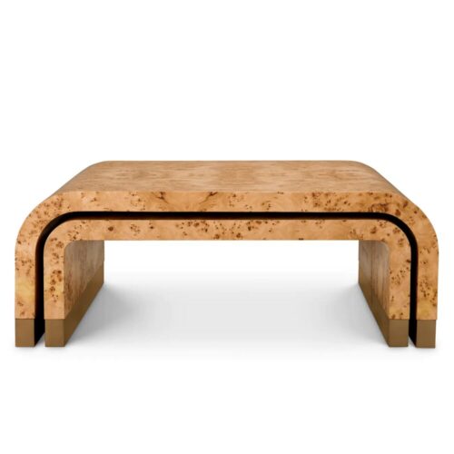 COFFEE TABLE QUINTON SET OF 3 <br/> by Eichholtz - Image 8