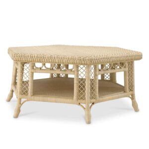 COFFEE TABLE SABA - HEXAGON <br/> by Eichholtz