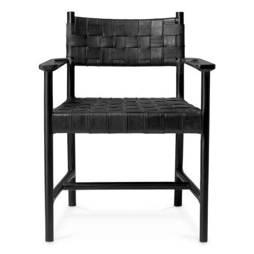 DINING CHAIR TIBERIO WITH ARMS <br/> by Eichholtz - Image 2