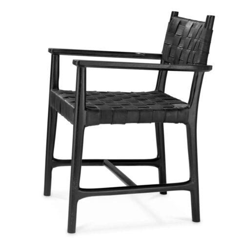 DINING CHAIR TIBERIO WITH ARMS <br/> by Eichholtz - Image 3