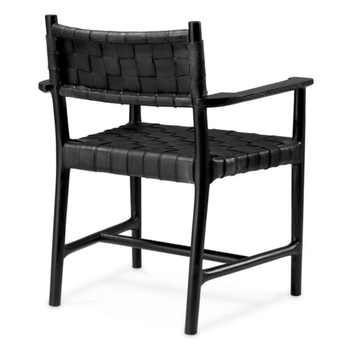 DINING CHAIR TIBERIO WITH ARMS <br/> by Eichholtz - Image 4