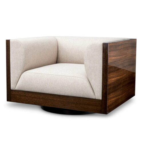 SWIVEL CHAIR SEBASTIAN <br/> by Eichholtz