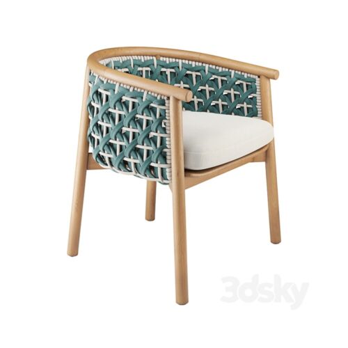 PATIO DINING CHAIR <br/> By Ethimo - Image 10