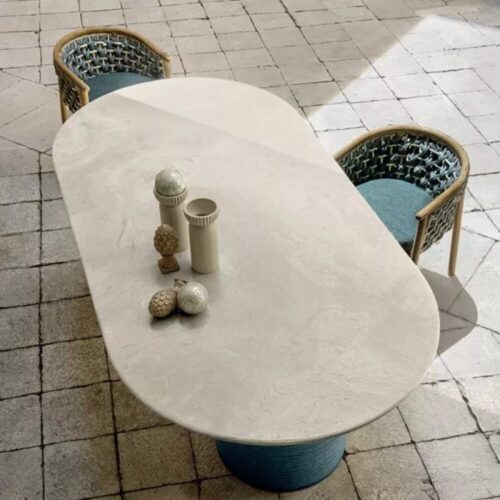 PATIO OVAL DINING TABLE <br/> By Ethimo - Image 2