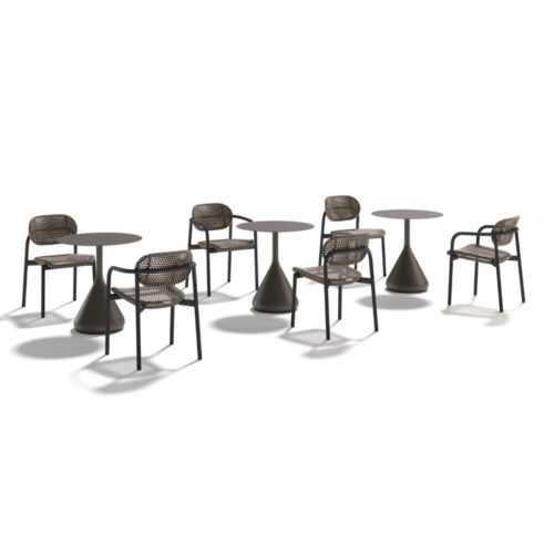 SATELLITE LOW DINING TABLE ROUND SMALL <br/> By DEDON - Image 2