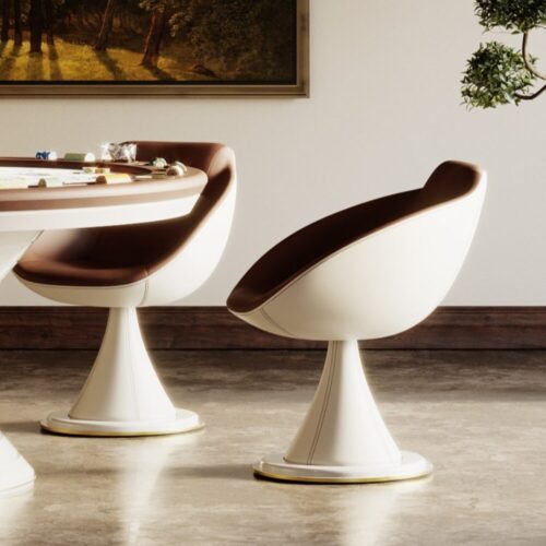 SHELL SWIVEL CHAIR <br/> By Vismara - Image 3