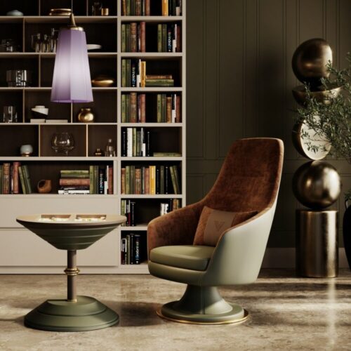 YGRITTE SWIVEL ARMCHAIR <br/> By Vismara - Image 2