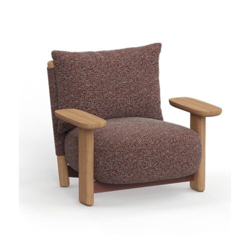 MILOS WOOD LOUNGE CHAIR <br/> By Vondom