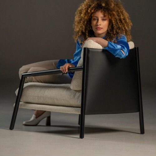 NORMAN ARMCHAIR <br/> By Calia Italia - Image 2
