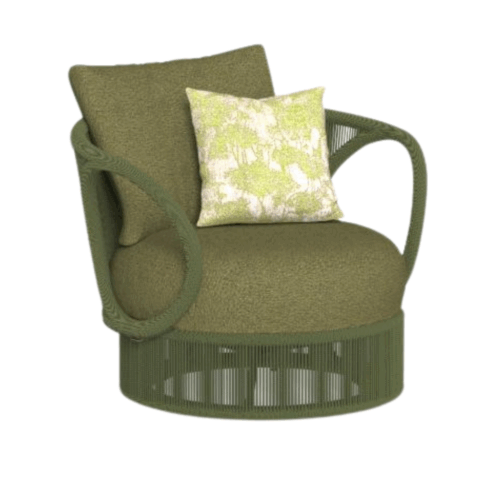 KAREN SWIVEL LIVING ARMCHAIR <br/>By Talenti - Image 4